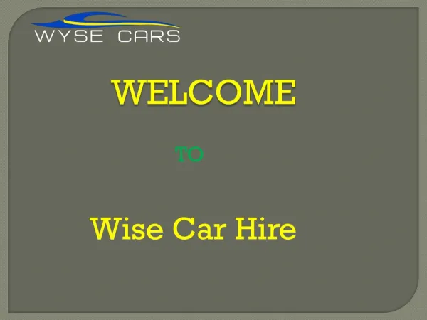Car hire for 21 year old