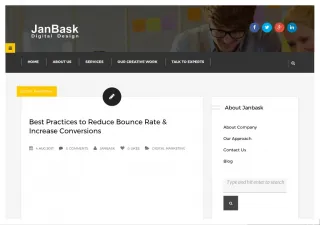 Best Practices to Reduce Bounce Rate & Increase Conversions - slide 1