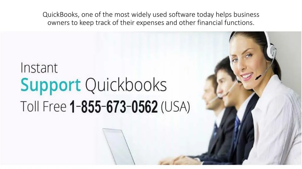 quickbooks one of the most widely used software