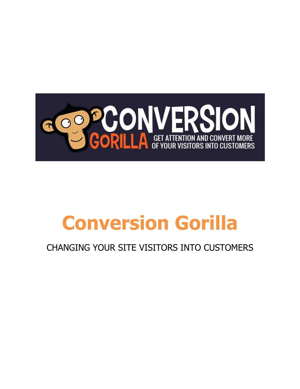 conversion gorilla