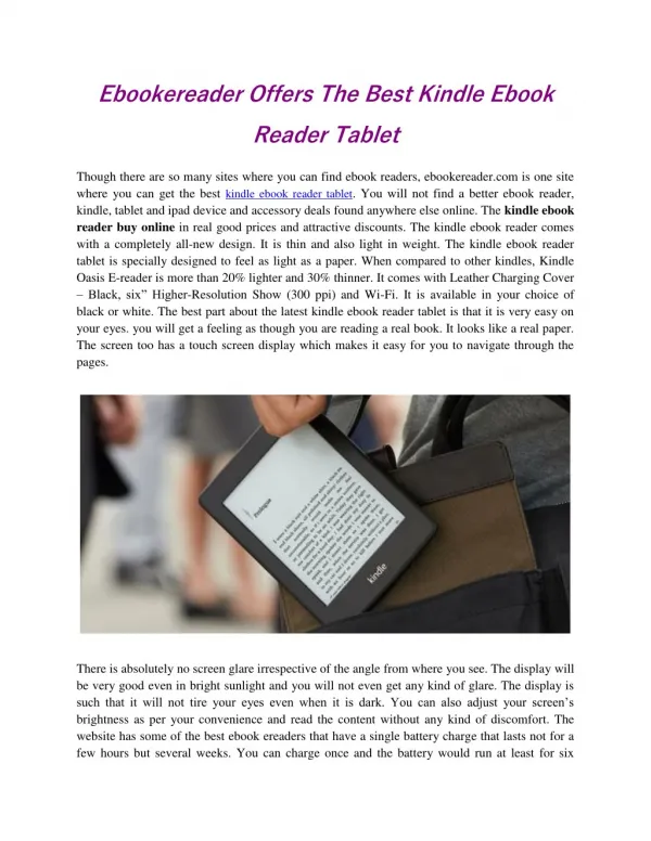 Buy Kindle Ebook Reader for Andriod, Tablets online