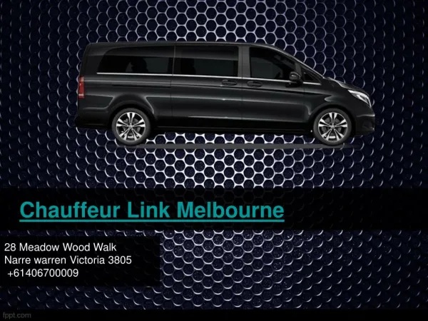 Limo Airport Transfer Melbourne