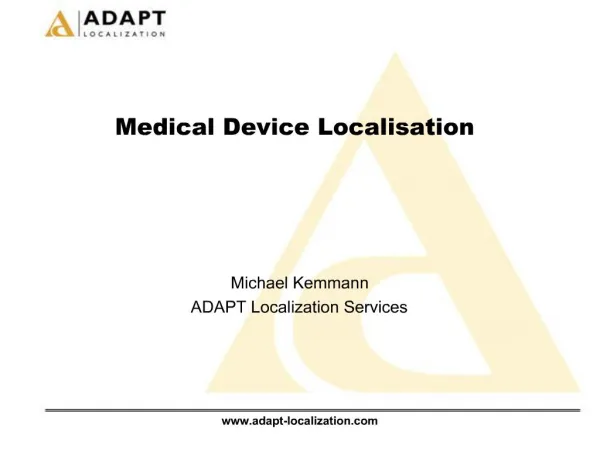 Medical Device Localisation