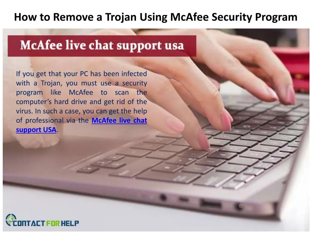 how to remove a trojan using mcafee security