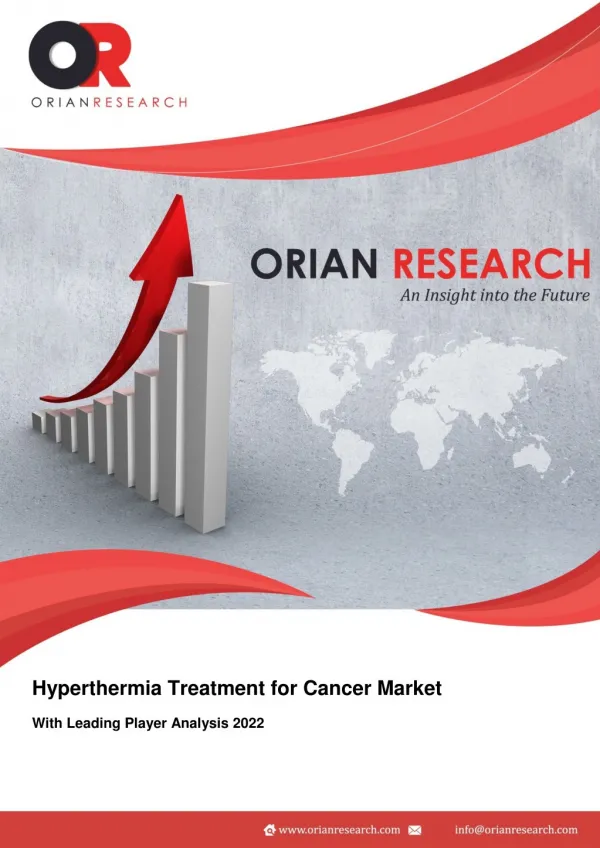 Hyperthermia Treatment for Cancer Market with Leading Player Analysis 2022