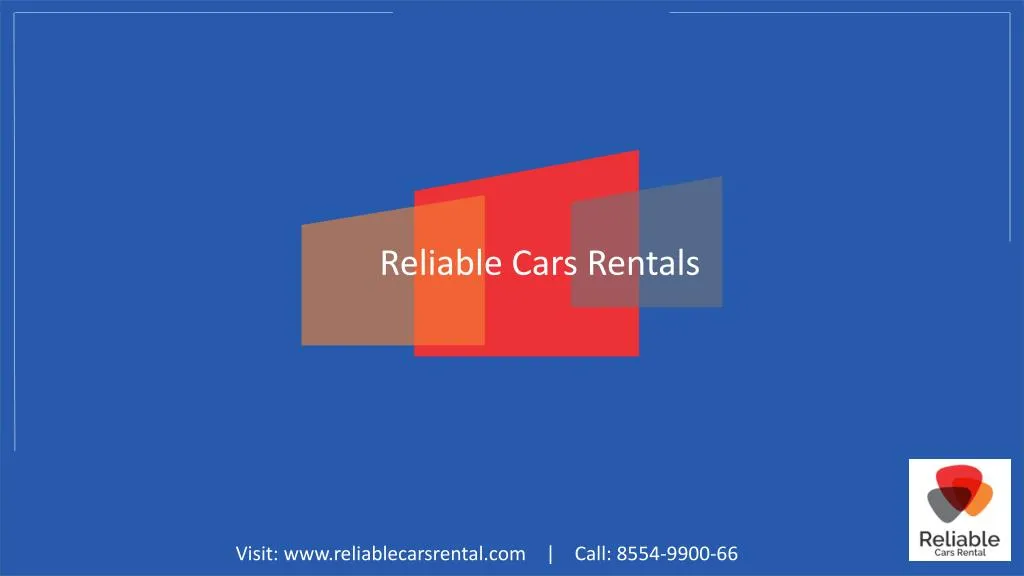 reliable cars rentals