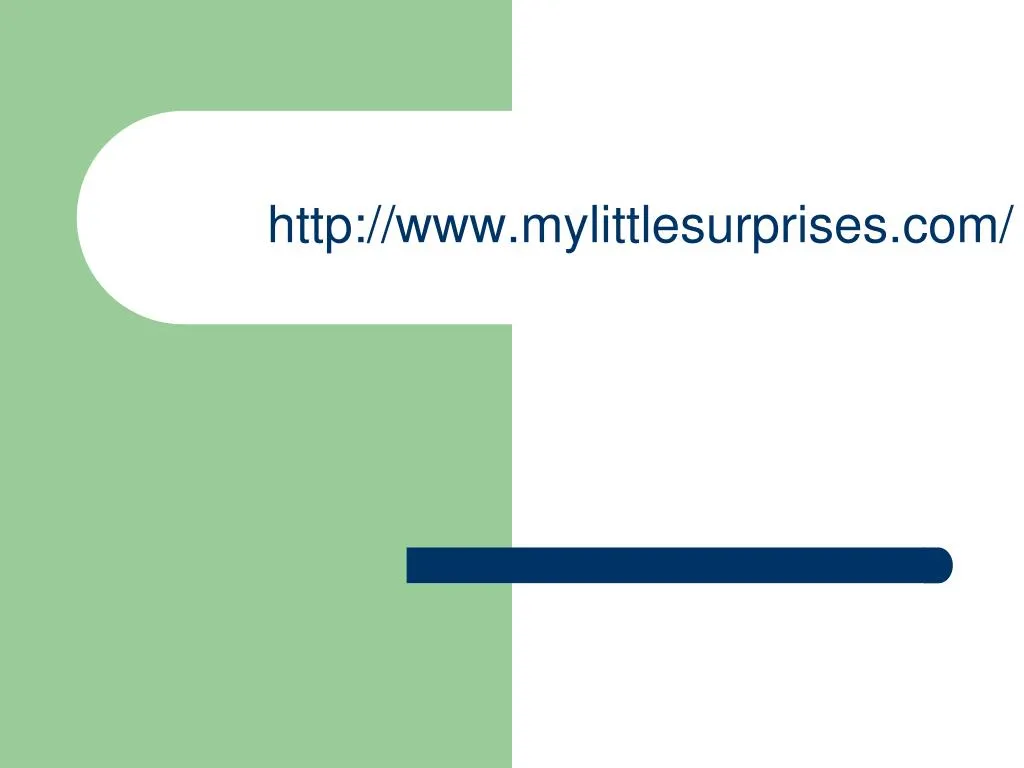 http www mylittlesurprises com