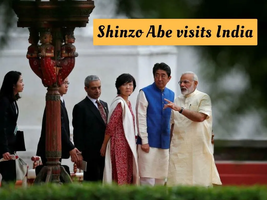 shinzo abe visits india