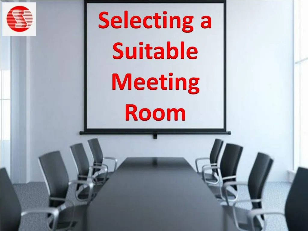 selecting a suitable meeting room