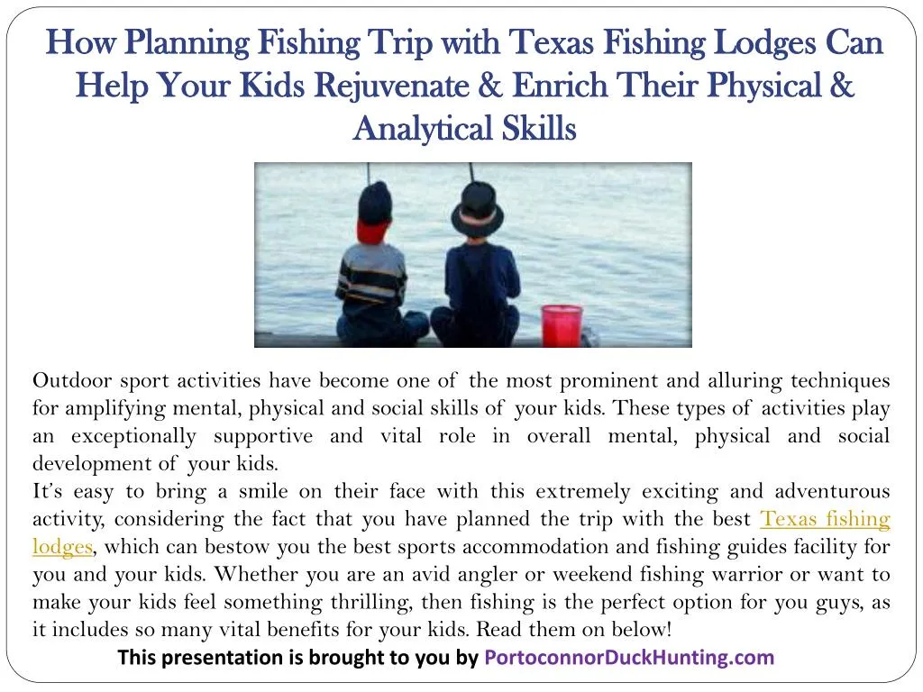 how planning fishing trip with texas fishing