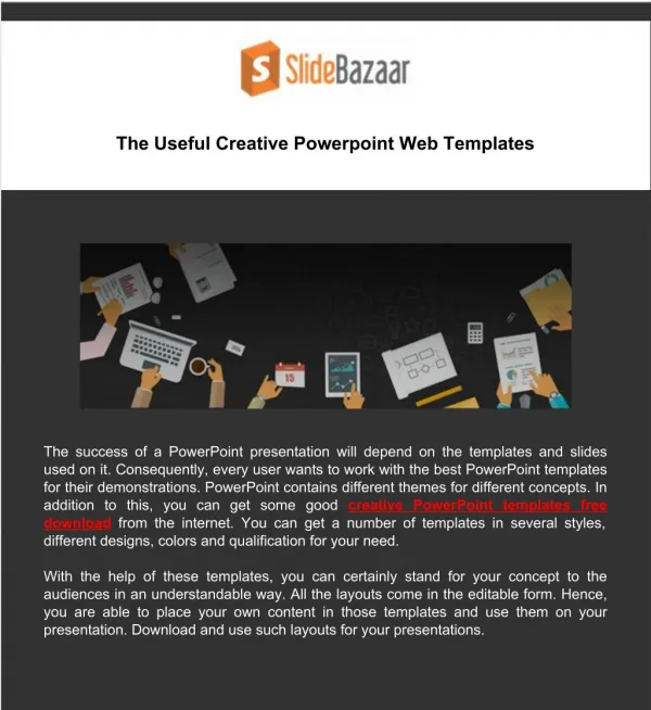 The Useful Creative Powerpoint Web templates
