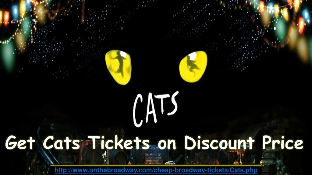 get cats tickets on discount price