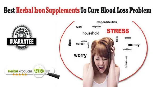 Best Herbal Iron Supplements To Cure Blood Loss Problem