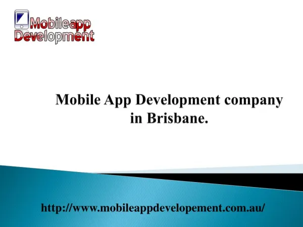 mobile app development company in Brisbane.
