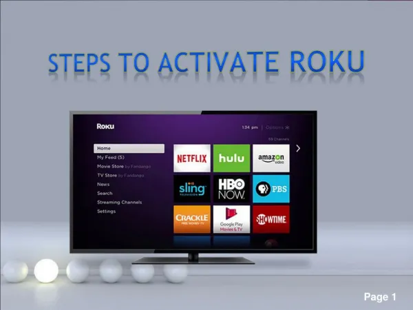 Steps To Activate Roku