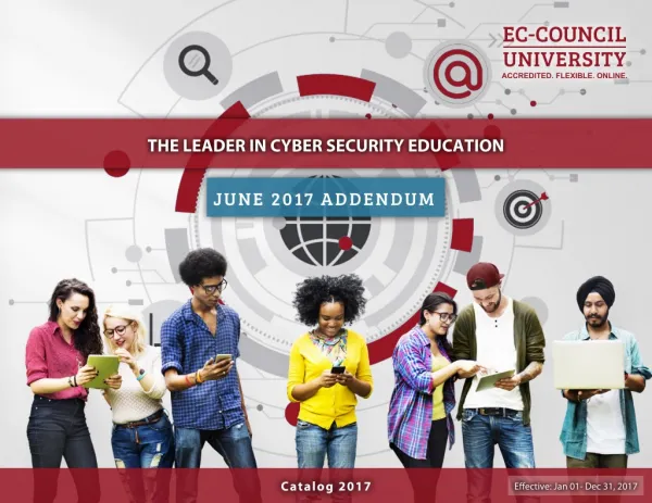 EC-Council University June 2017- Addendum
