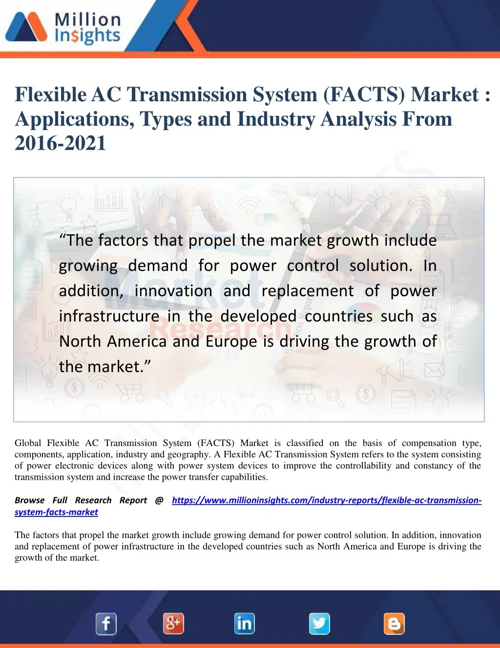 flexible ac transmission system facts market