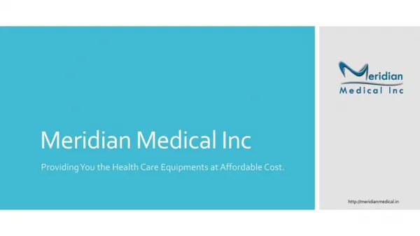 Meridian Medical Inc