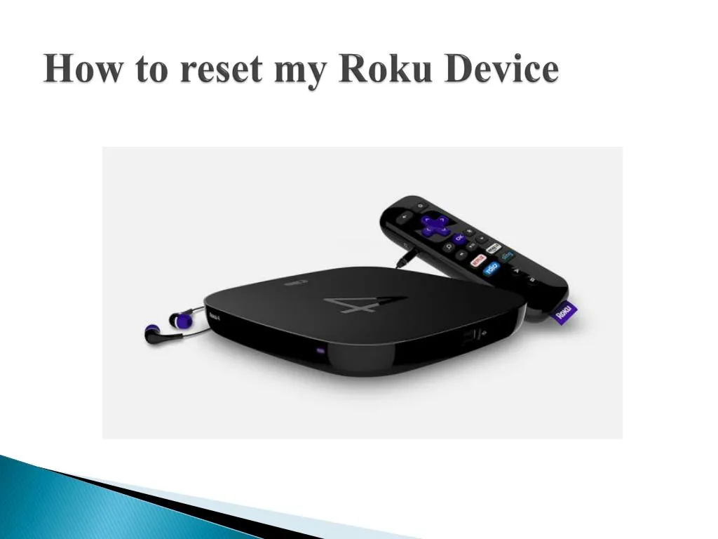 how to reset my roku device