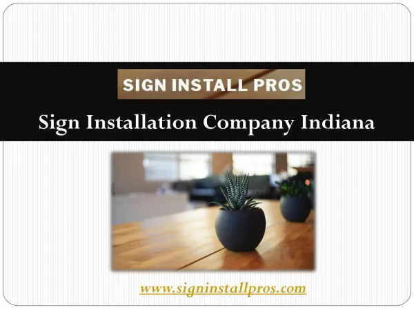 Best Sign Installation in Indianapolis