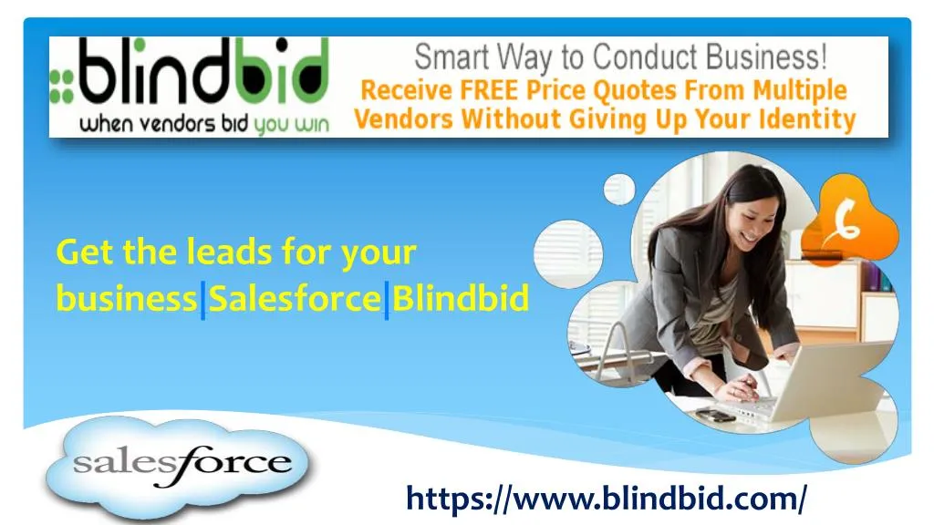 get the leads for your business salesforce blindbid