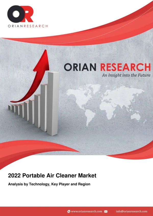 portable air cleaner market report forecast 2022