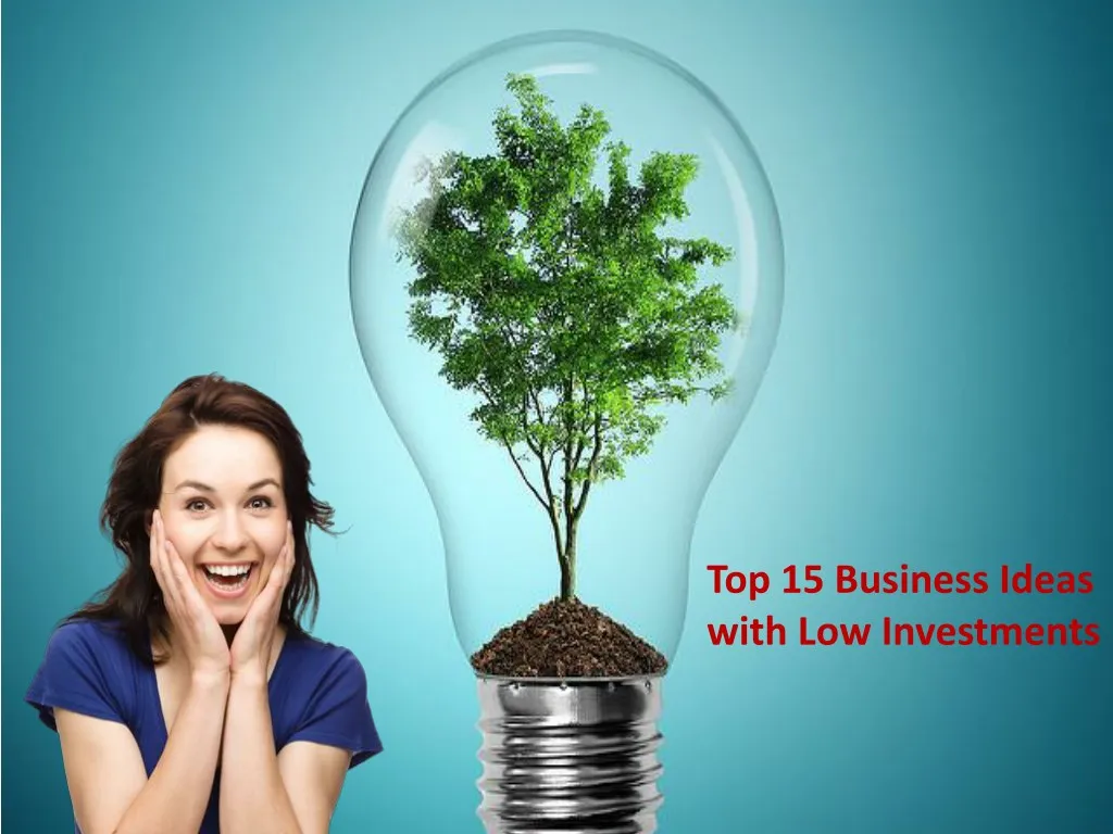 top 15 business ideas with low investments