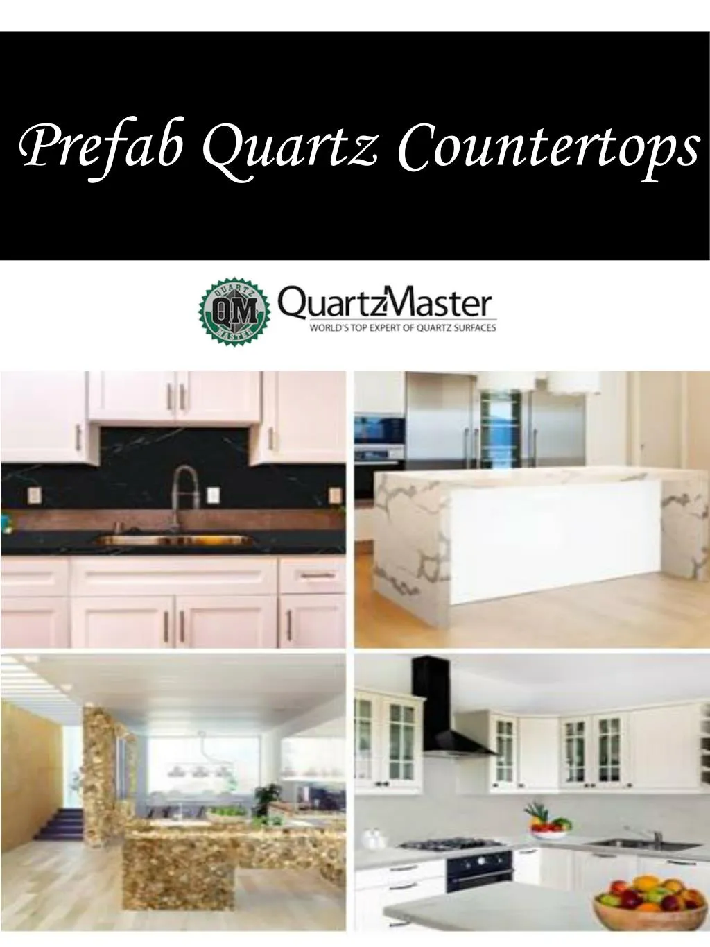 prefab quartz countertops