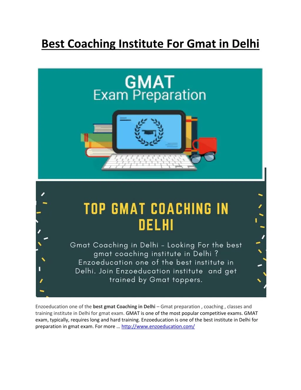 best coaching institute for gmat in delhi