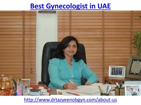 Which is the best gynecologist in UAE