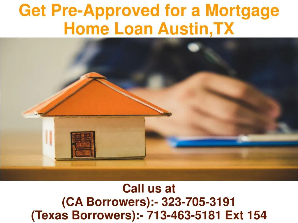 get pre approved for a mortgage home loan austin