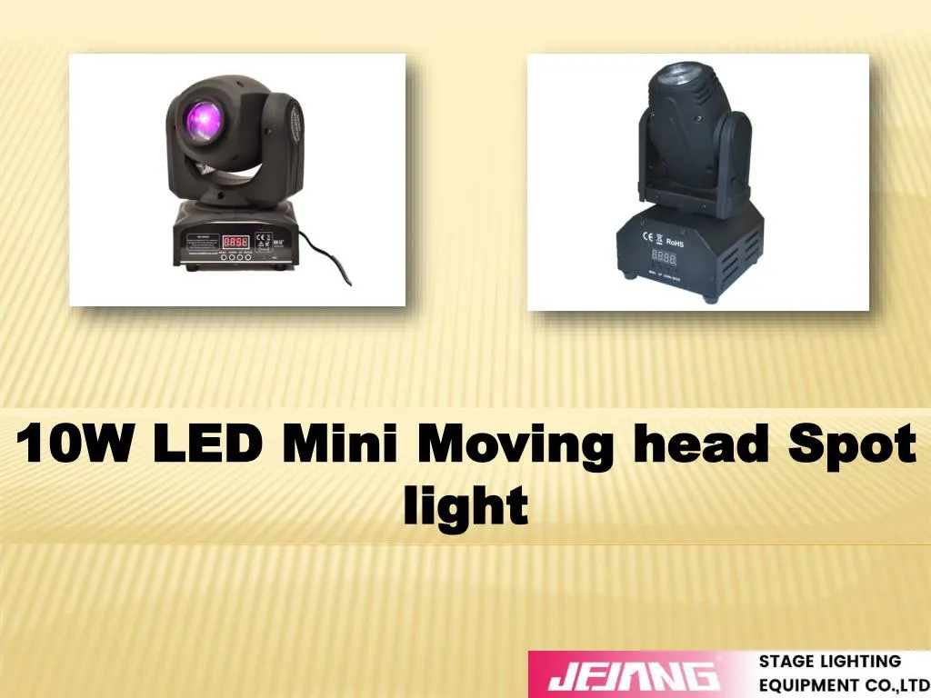 10w led mini moving head spot light