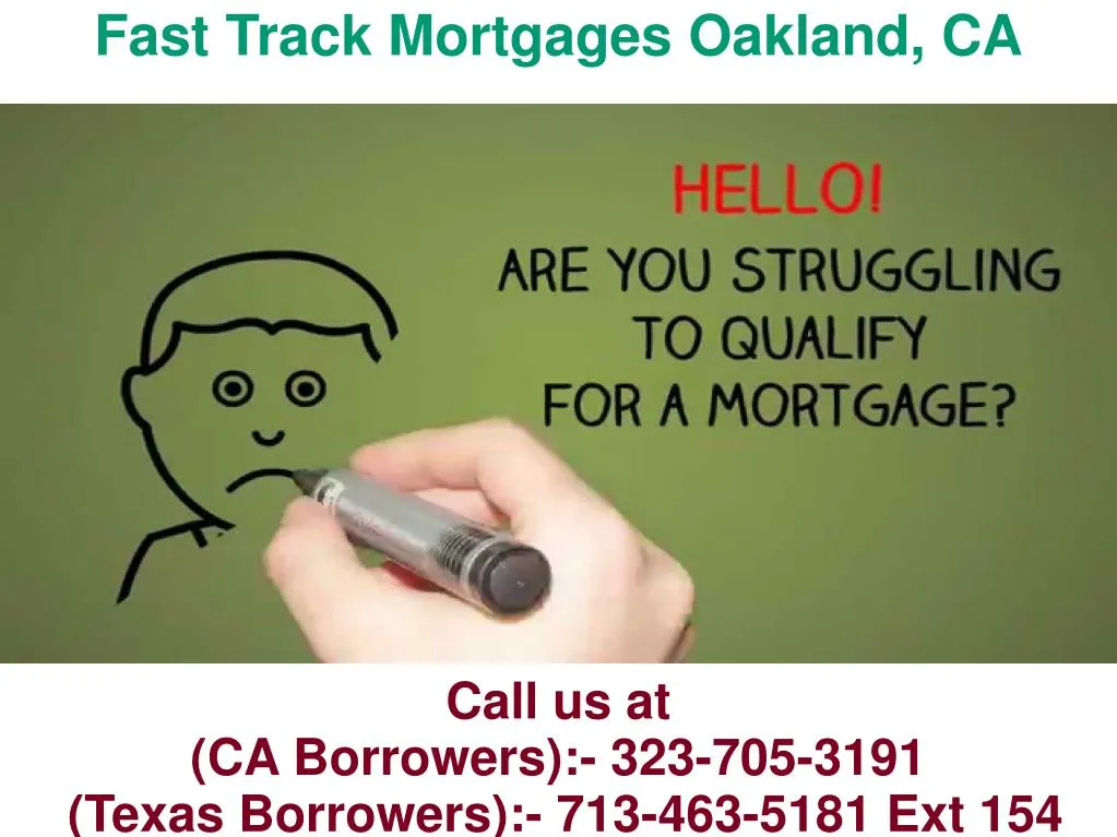 fast track mortgages oakland ca