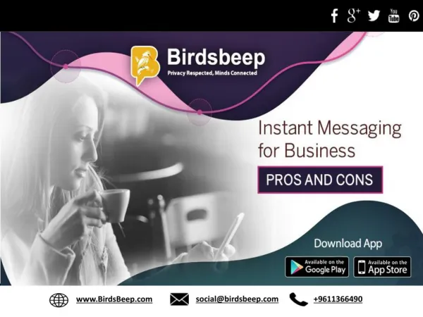 Instant Messaging for Business - Pros and Cons