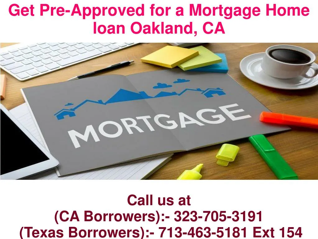get pre approved for a mortgage home loan oakland