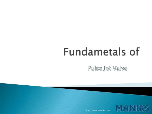 Pulse Jet valve