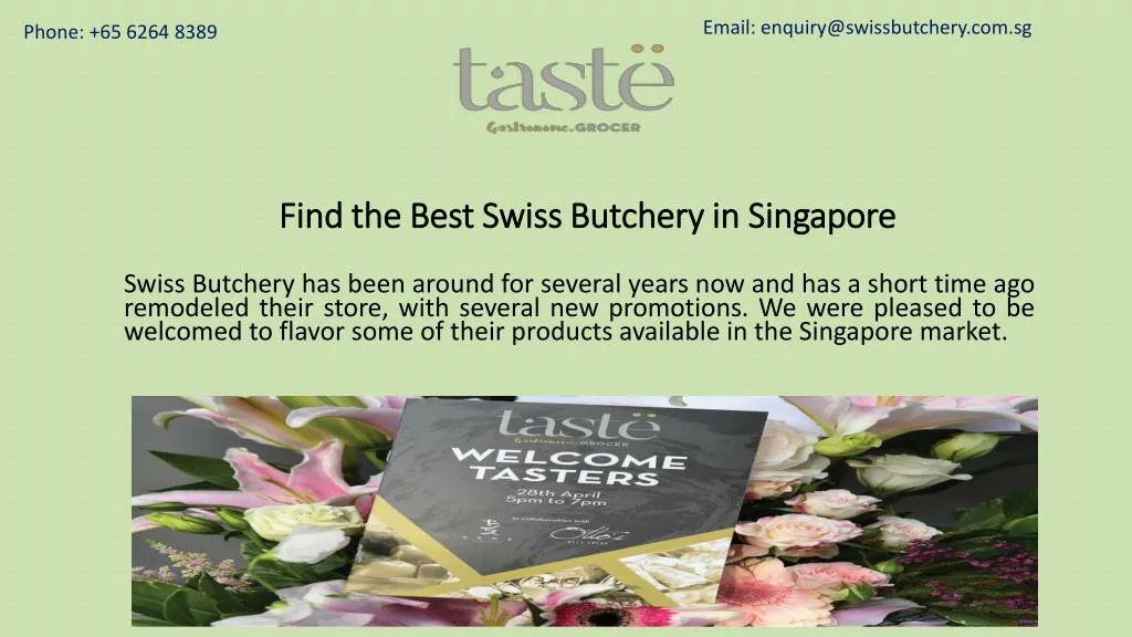 find the best swiss butchery in singapore