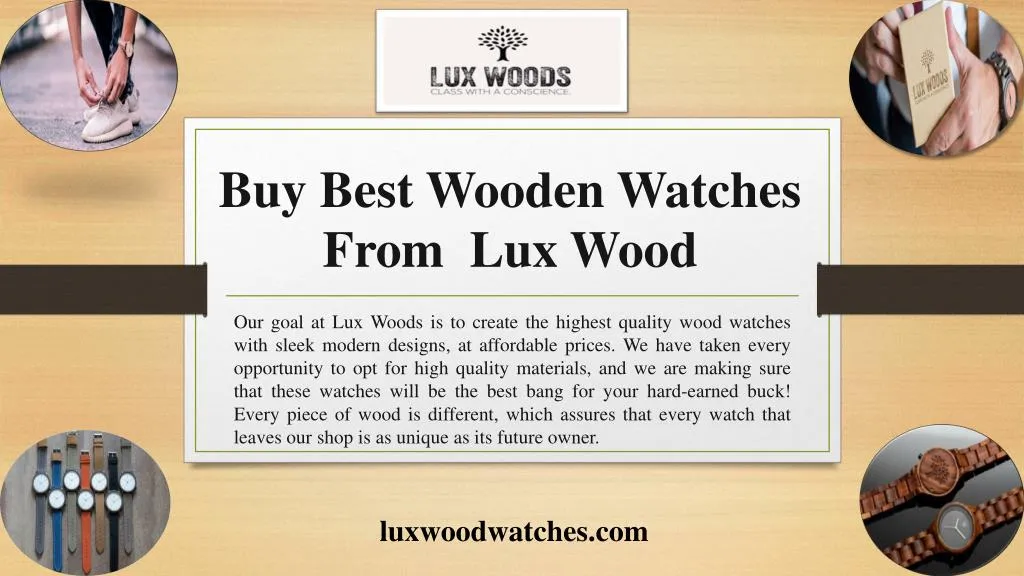 buy best wooden watches from lux wood