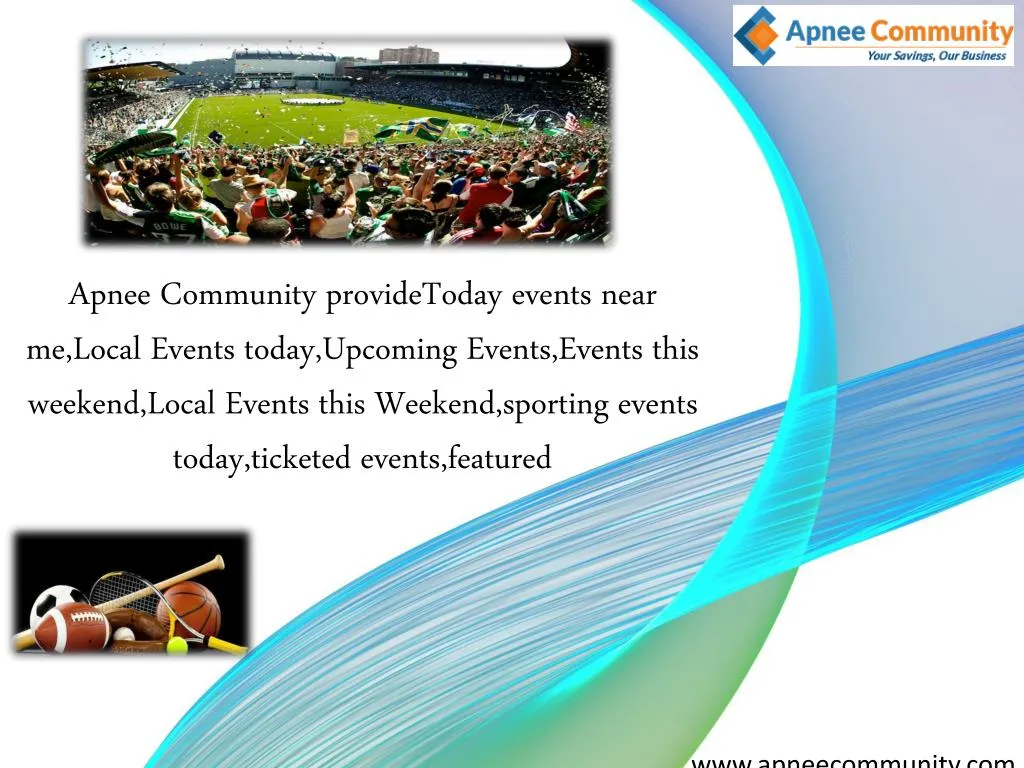 apnee community providetoday events near me local