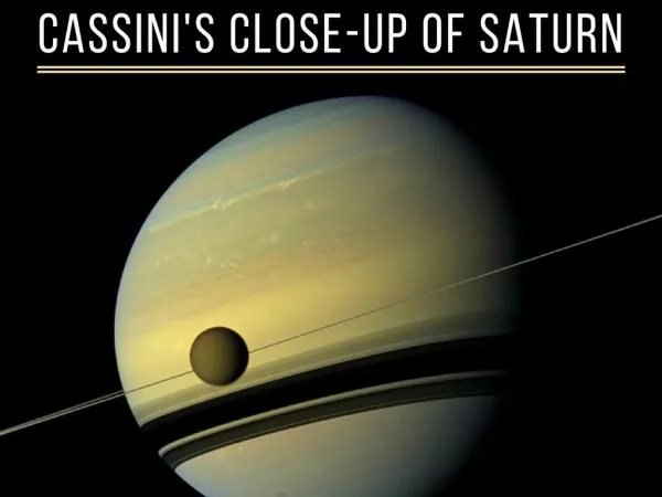 Cassini's Infrared Saturn
