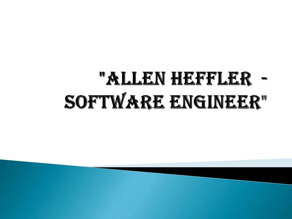 allen heffler software engineer