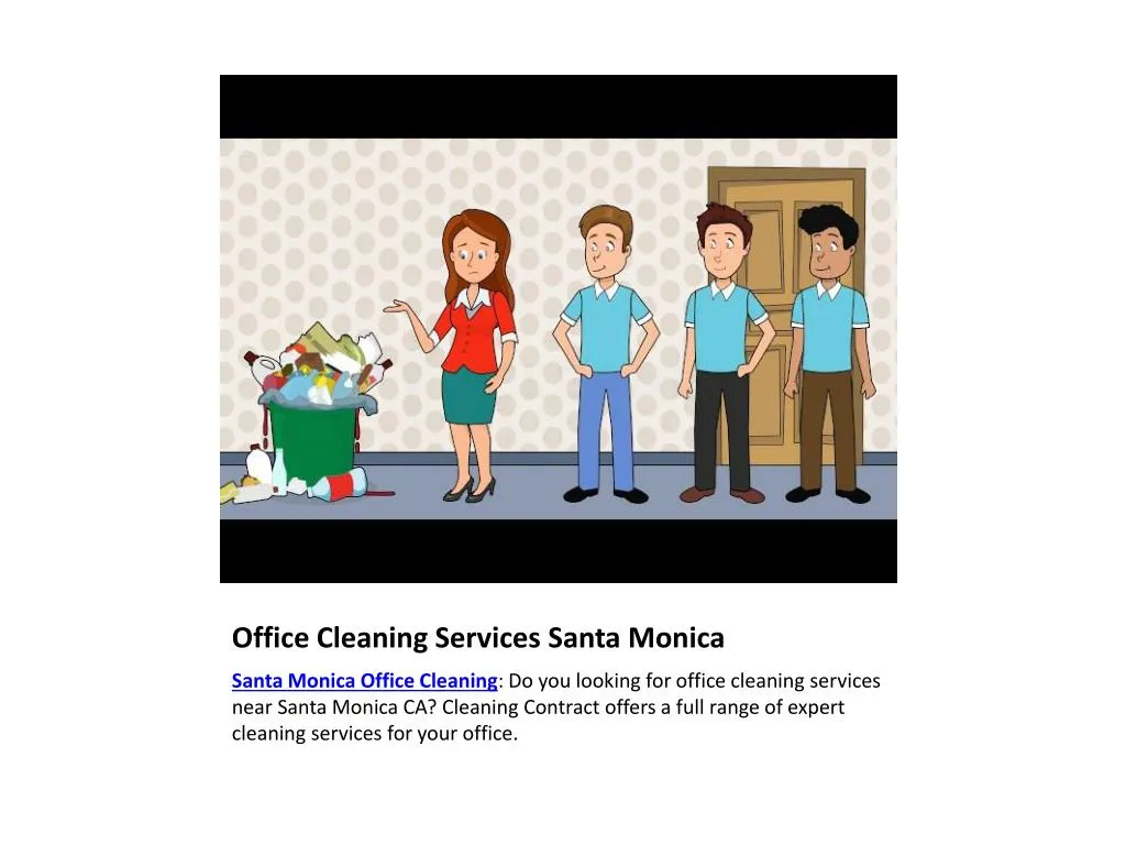 office cleaning services santa monica