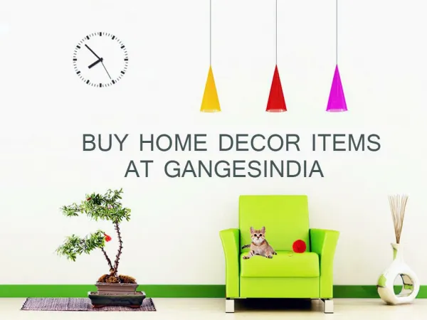 Buy Home Decor Items Online at Gangesindia