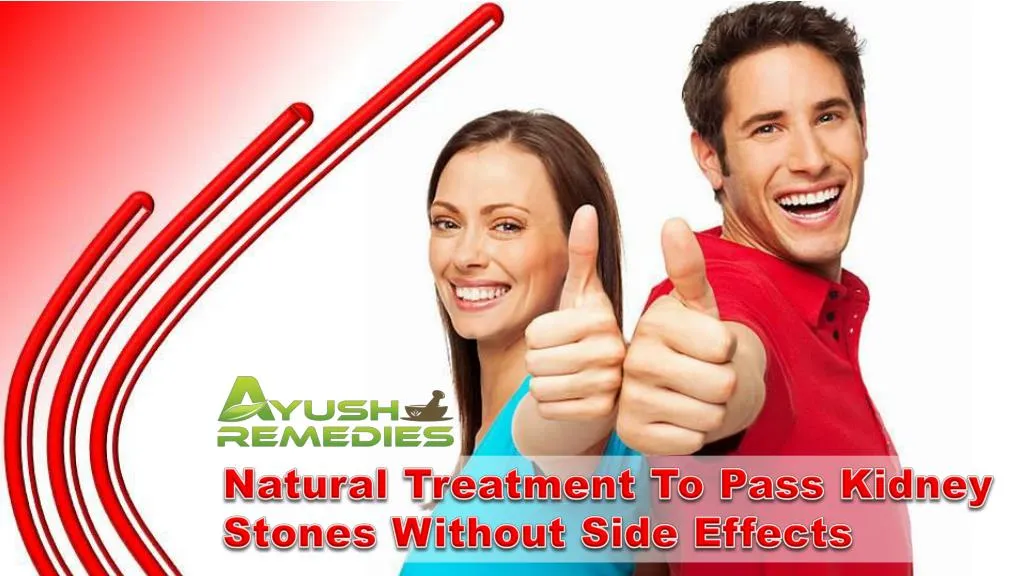 natural treatment to pass kidney stones without