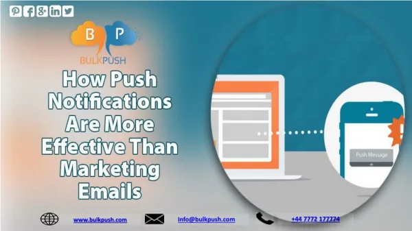 How Push Notifications Are More Effective Than Marketing Emails