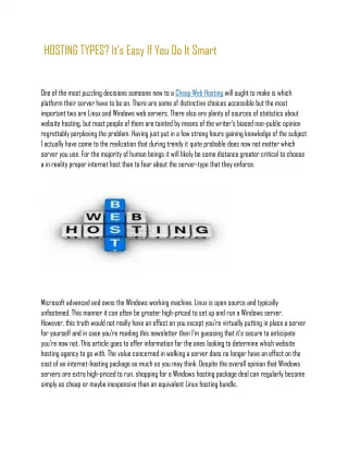 Cheap web hosting - slide 1