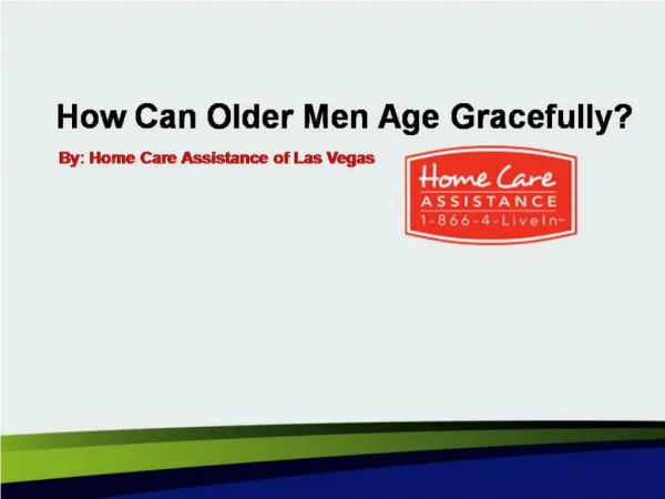 How Can Older Men Age Gracefully?