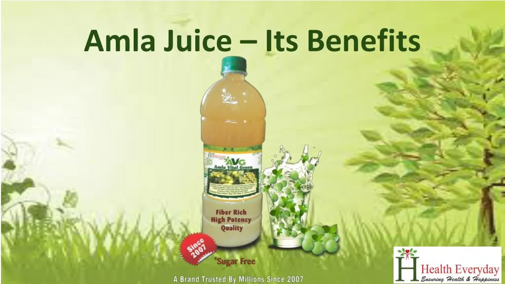 amla juice its benefits