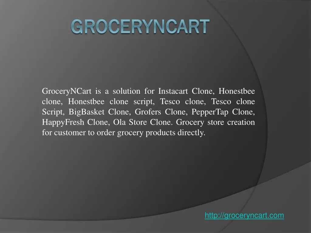 groceryncart
