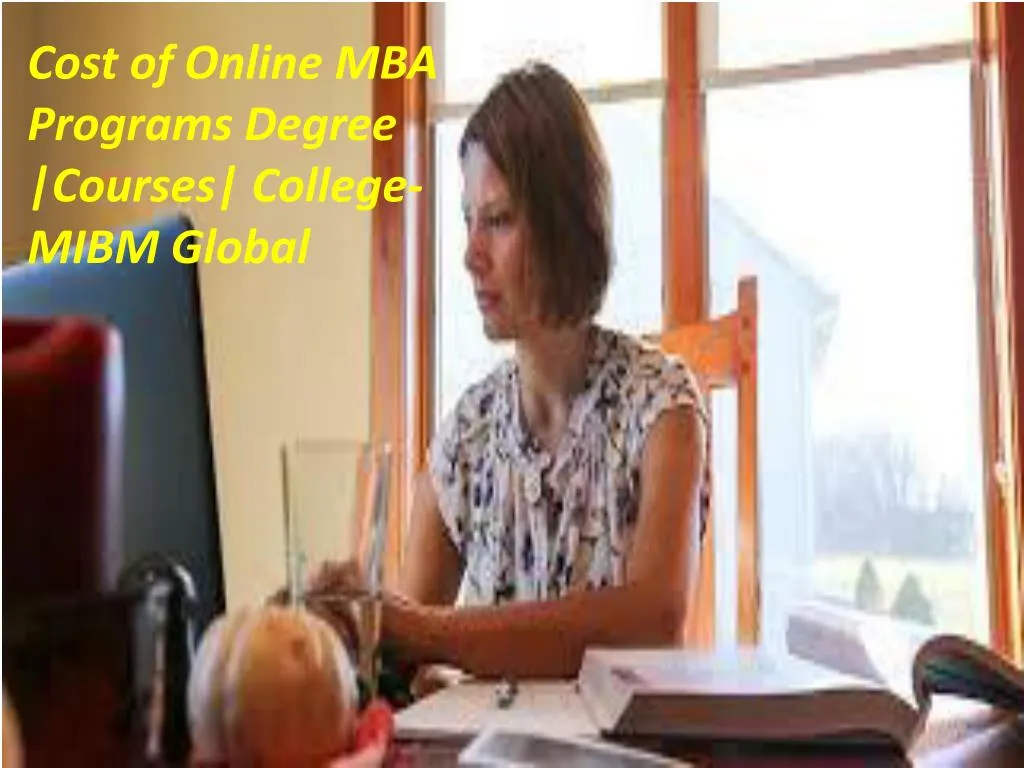 cost of online mba programs degree courses